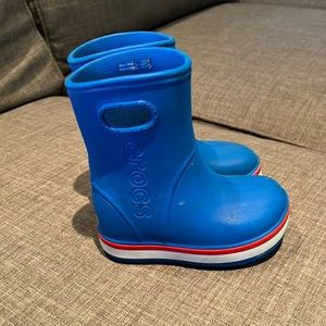 Kids Croc Rain Boots